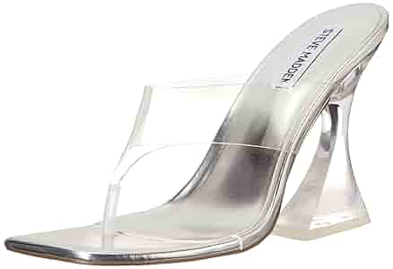 Amazon.com | Steve Madden Women's Bounced Heeled Sandal, 5.5